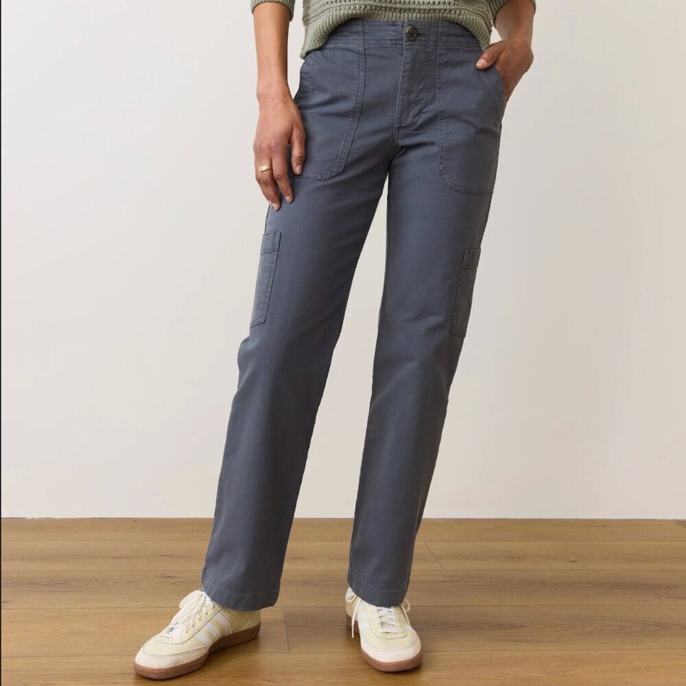 Marine Layer Aria Utility Pant in India Ink